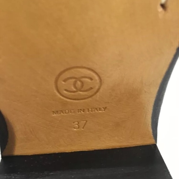 Brand New- Never worm Chanel Boots Size 37 - Picture 4 of 4